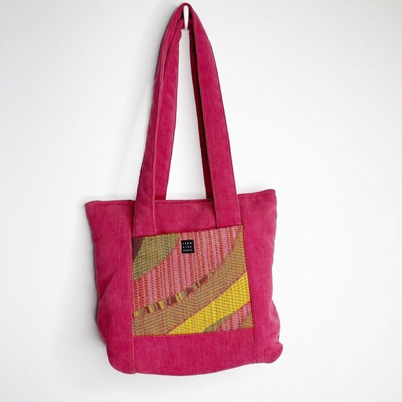 1154 LILL Studio Quilted Fabric Tote Bag 12”x10” - Picture 9 of 10